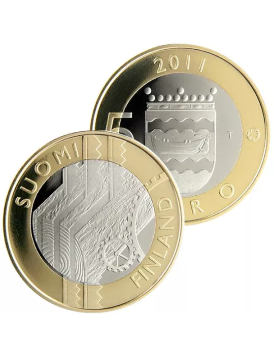 5€ COMMEMORATIF FINLANDE - UUSIMAA - 2011