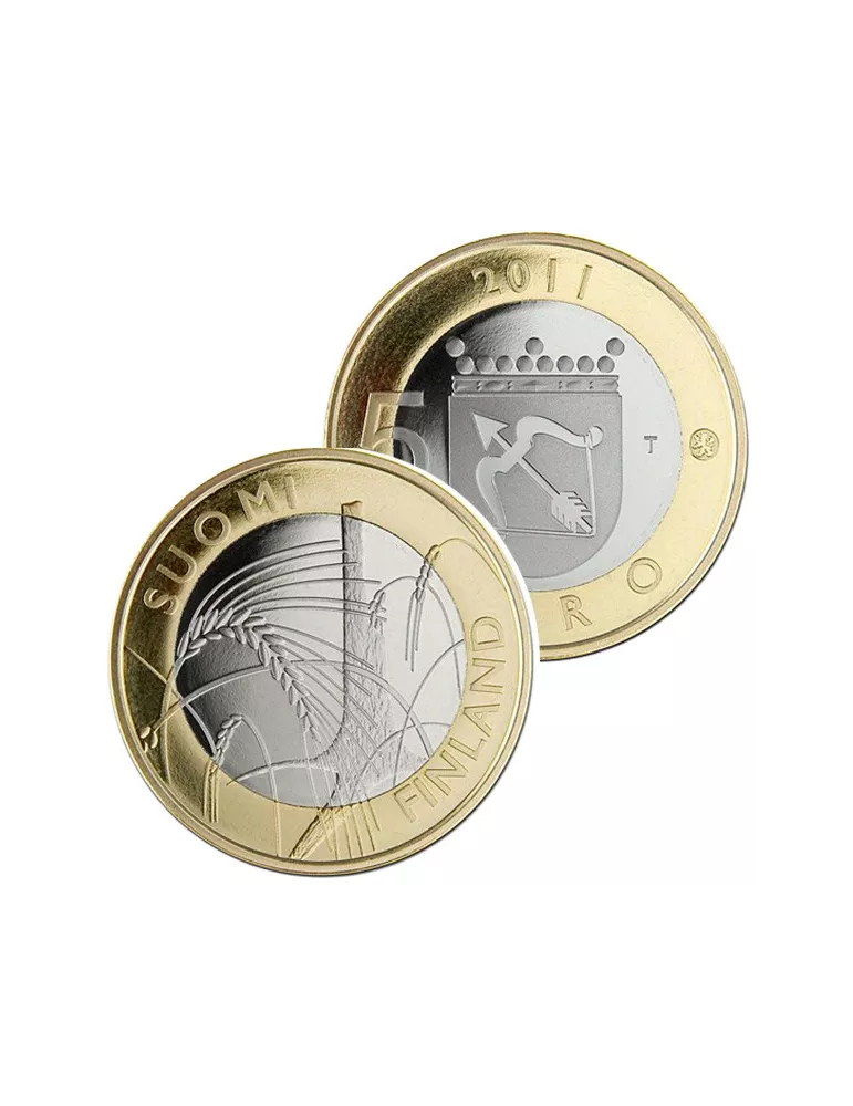 5€ COMMEMORATIF FINLANDE - SAVONIA - 2011