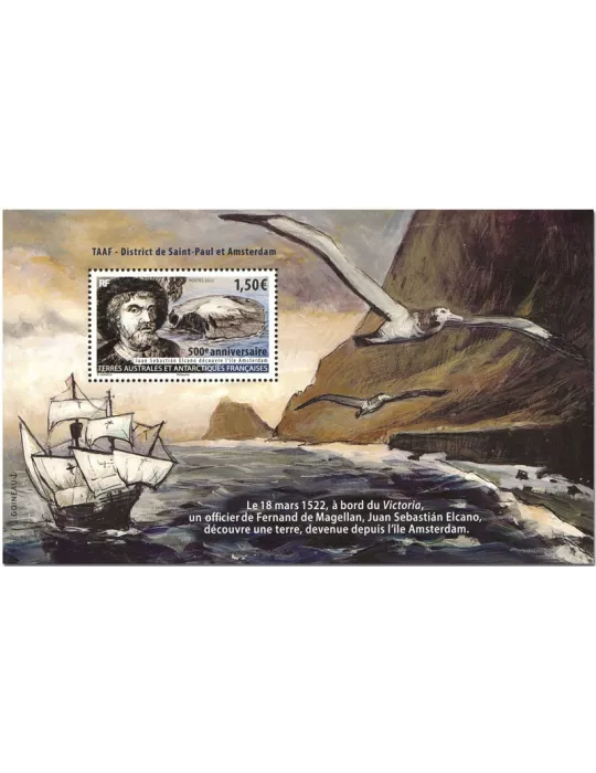 n° F1013 - Timbre TAAF Poste