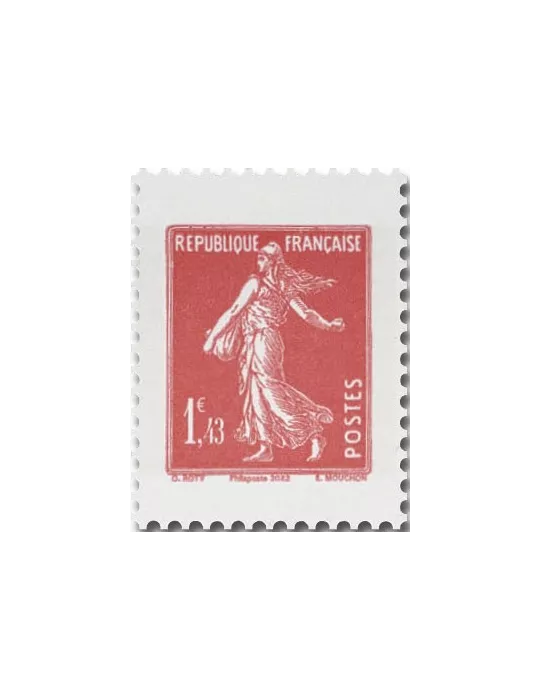 n° 5607/5610 (C1530) - Timbre France Poste (100 ans du coin daté et de la Semeuse camée)