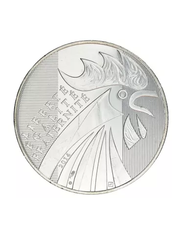 10 EUROS ARGENT - FRANCE 2014 - LE COQ