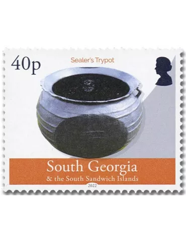 n° 778/783 - Timbre GEORGIE DU SUD Poste