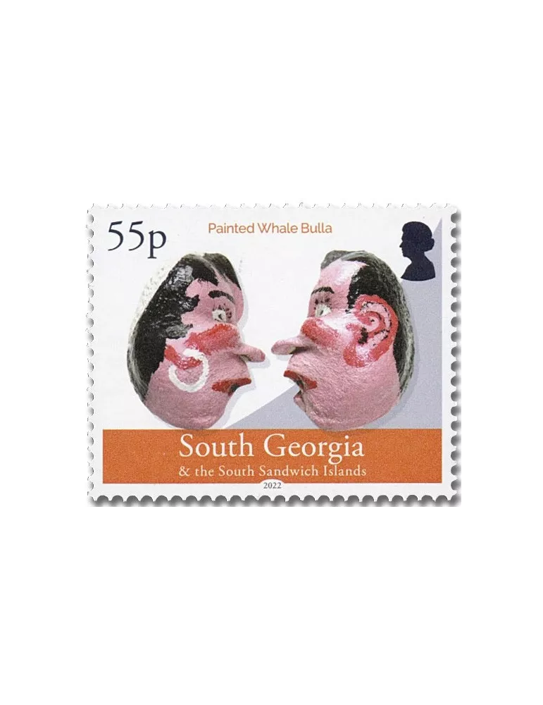 n° 778/783 - Timbre GEORGIE DU SUD Poste