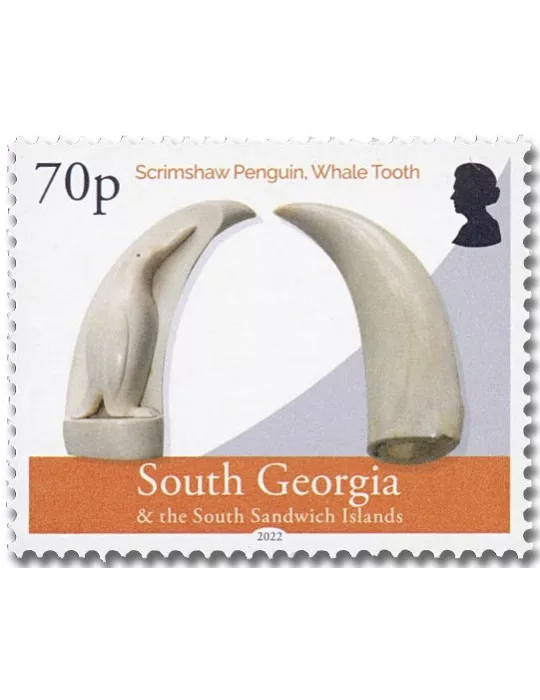 n° 778/783 - Timbre GEORGIE DU SUD Poste