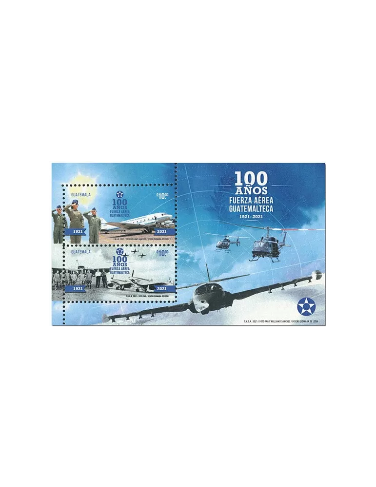 n° 51 - Timbre GUATEMALA Blocs et feuillets