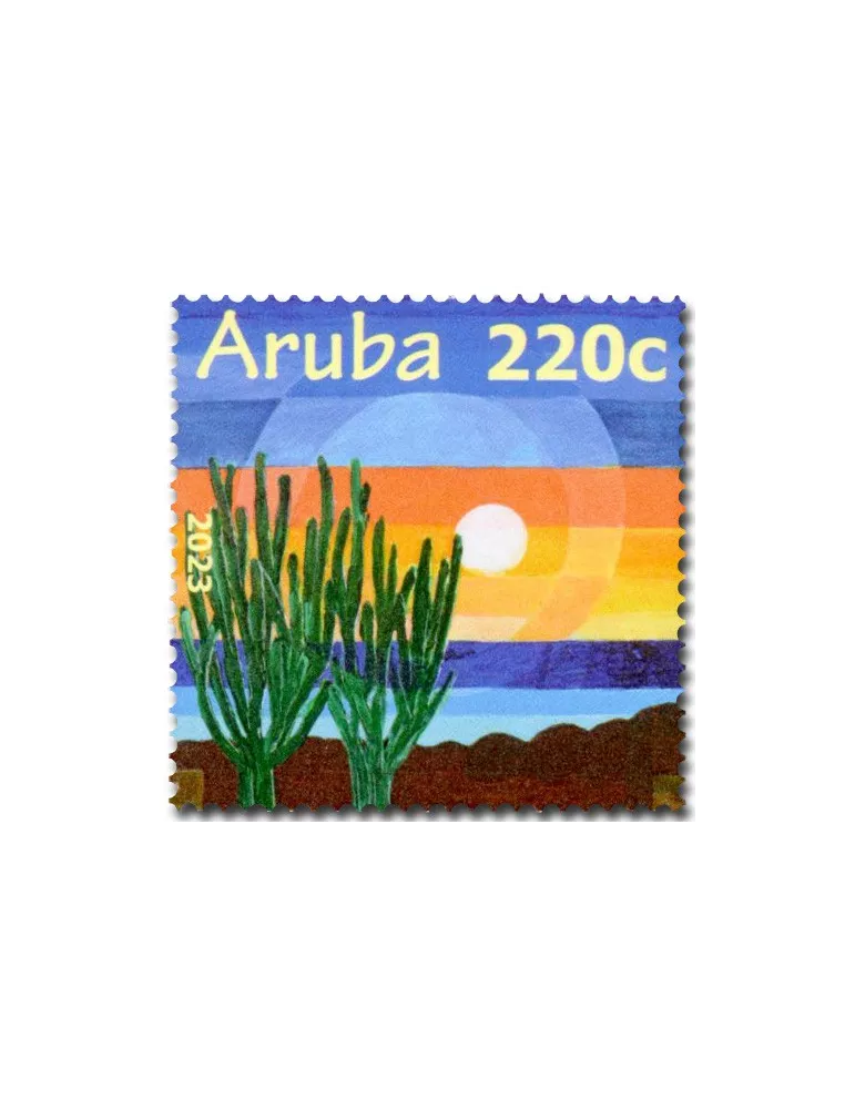 n° 1135/1138 - Timbre ARUBA Poste