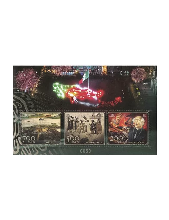 n° 92 - Timbre MEXIQUE Blocs et feuillets