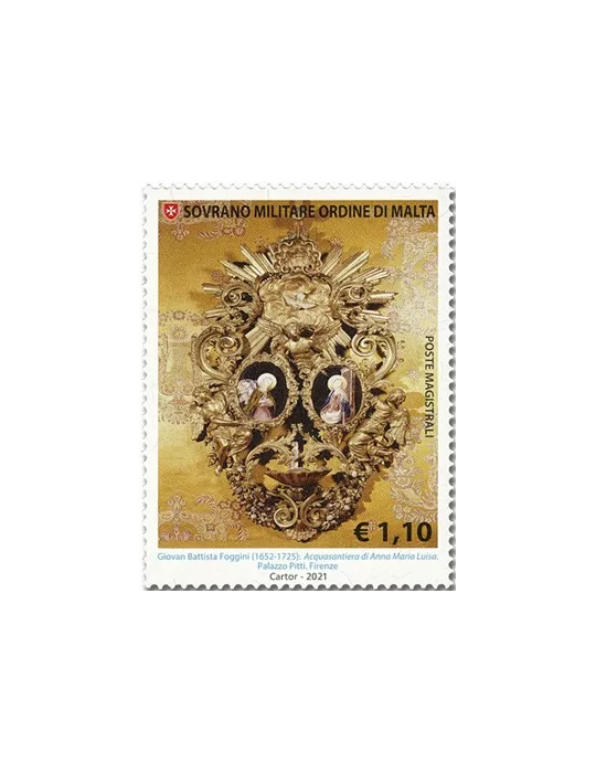 n° 1594/1598 - Timbre ORDRE de MALTE Poste