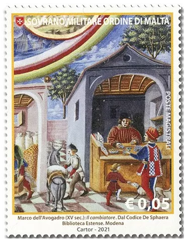 n° 1599/1602 - Timbre ORDRE de MALTE Poste