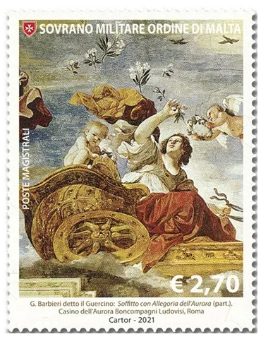 n° 1616/1618 - Timbre ORDRE de MALTE Poste 2