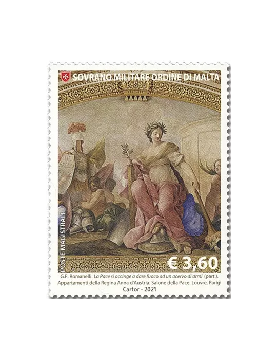 n° 1616/1618 - Timbre ORDRE de MALTE Poste