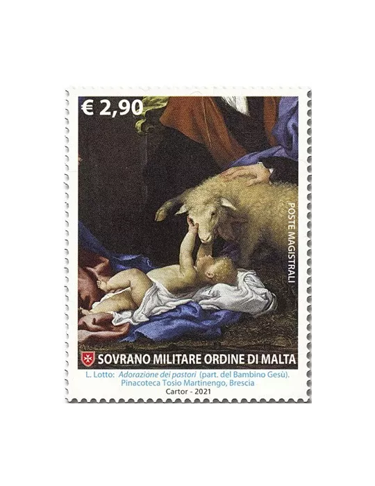 n° 1619/1620 - Timbre ORDRE de MALTE Poste