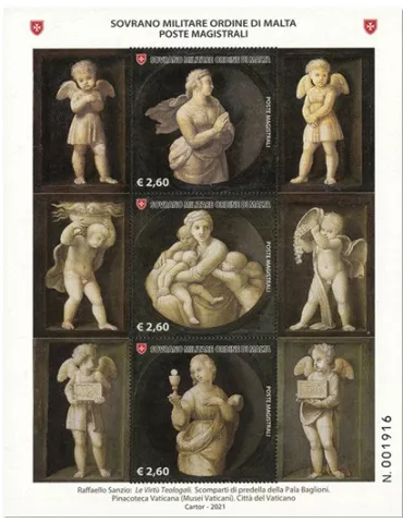 n° F1591 - Timbre ORDRE de MALTE Poste