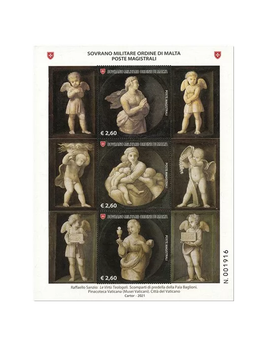 n° F1591 - Timbre ORDRE de MALTE Poste