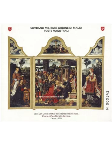 n° F1621 - Timbre ORDRE de MALTE Poste