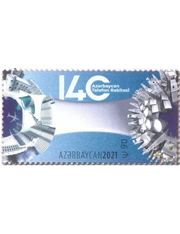 n° 1278 - Timbre AZERBAIDJAN Poste