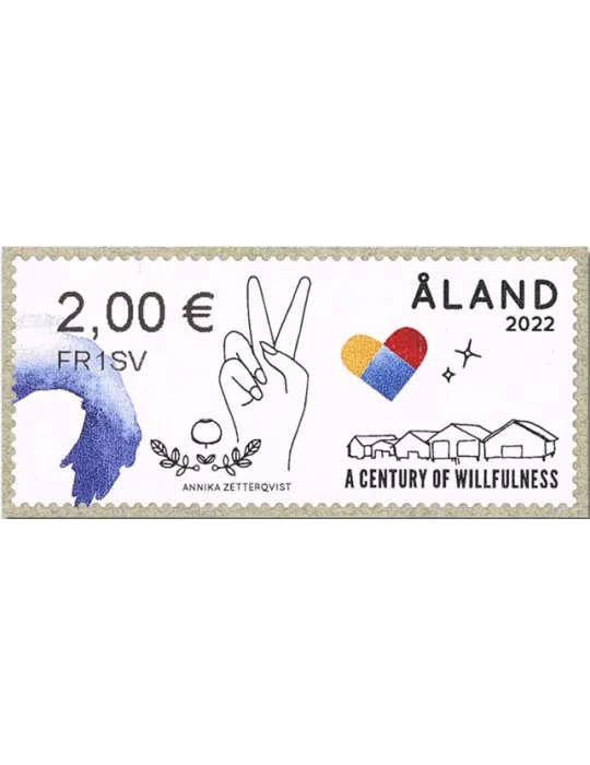 n° 43/46 - Timbre ALAND Timbres de distributeurs