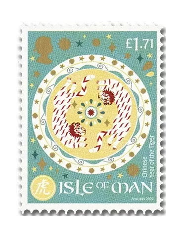 n° 2809/2812 - Timbre ILE DE MAN Poste 2