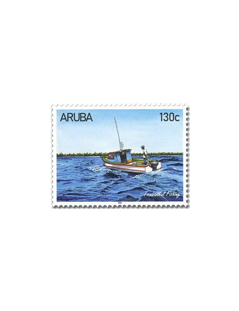 n° 1111/1114 - Timbre ARUBA Poste