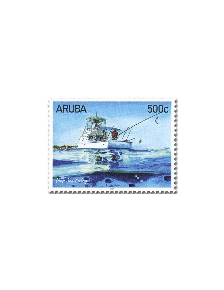 n° 1111/1114 - Timbre ARUBA Poste