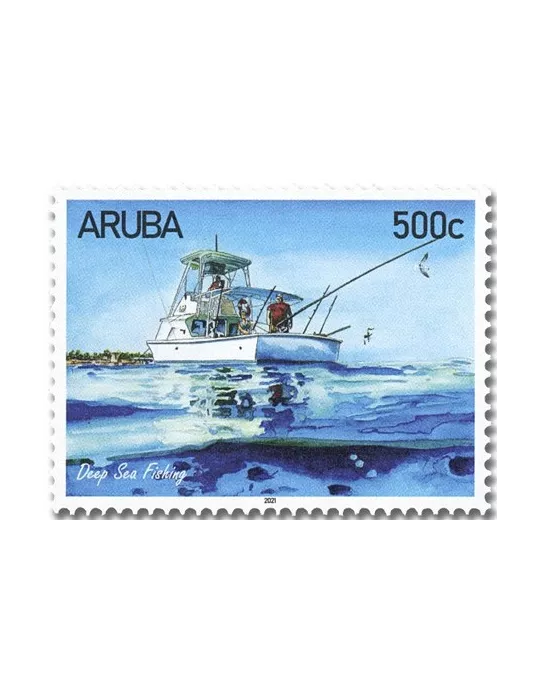 n° 1111/1114 - Timbre ARUBA Poste