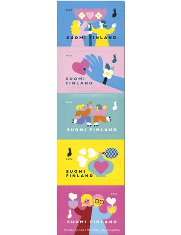 n° 2744/2748 - Timbre FINLANDE Poste