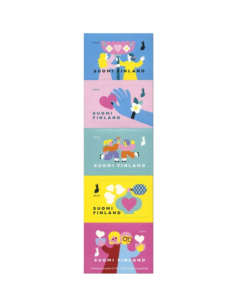 n° 2744/2748 - Timbre FINLANDE Poste