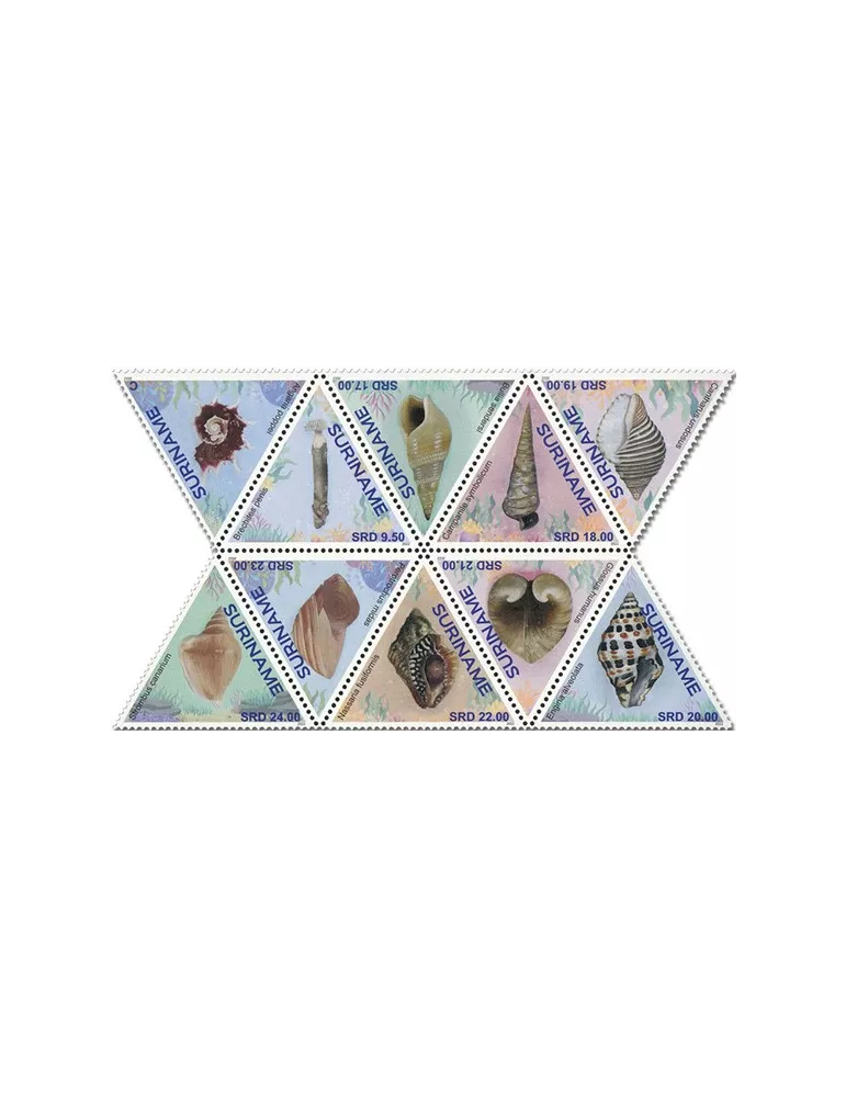 n° 3166/3175 - Timbre SURINAM Poste