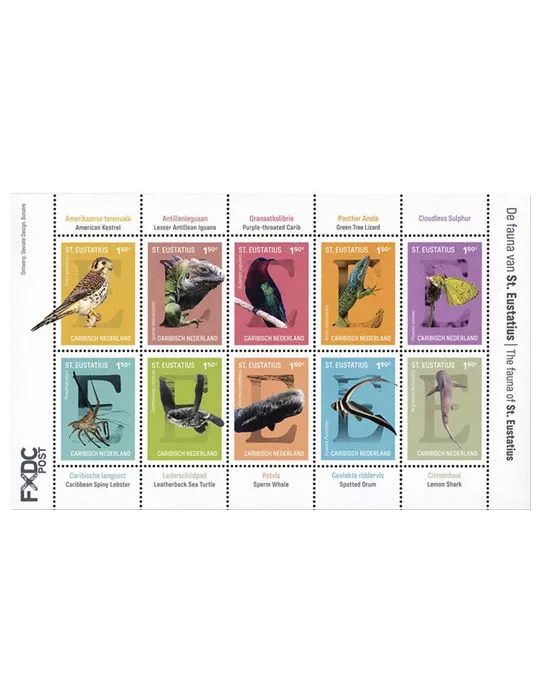 n° 175/184 - Timbre SAINT-EUSTACHE Poste