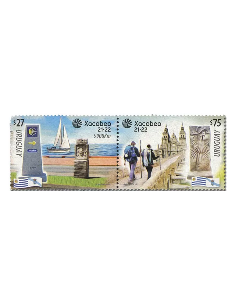 n° 3051/3052 - Timbre URUGUAY Poste