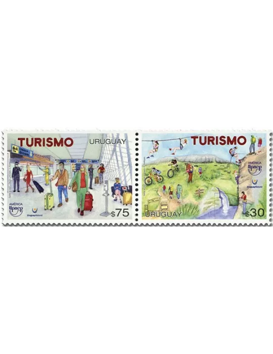 n° 3061/3062 - Timbre URUGUAY Poste