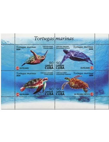 n° 5927/5930 - Timbre CUBA Poste