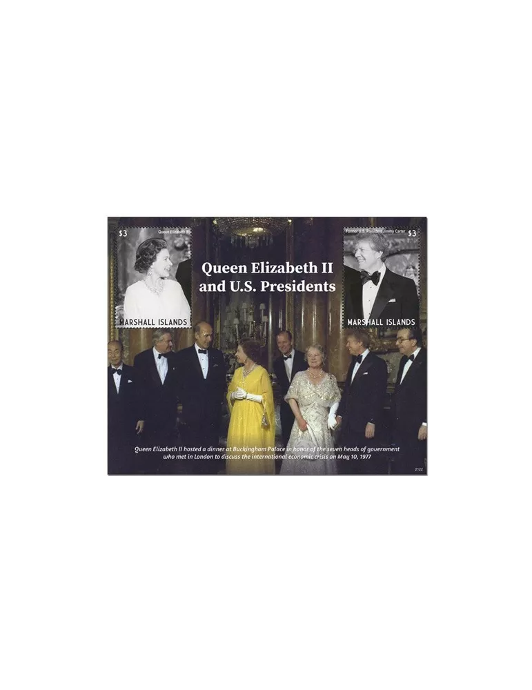 n° 144 - Timbre MARSHALL Blocs et feuillets