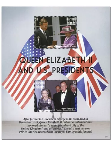 n° 146 - Timbre MARSHALL Blocs et feuillets