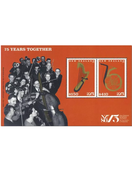 n° 419 - Timbre NOUVELLE-ZELANDE Blocs et feuillets