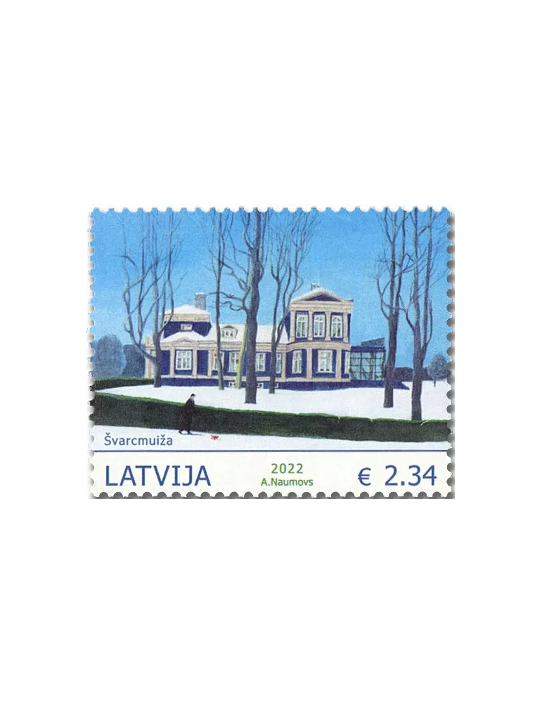 n° 1133 - Timbre LETTONIE Poste