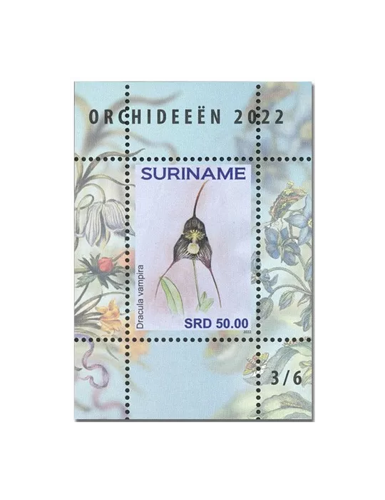 n° 189 à 194 - Timbre SURINAM Blocs et feuillets