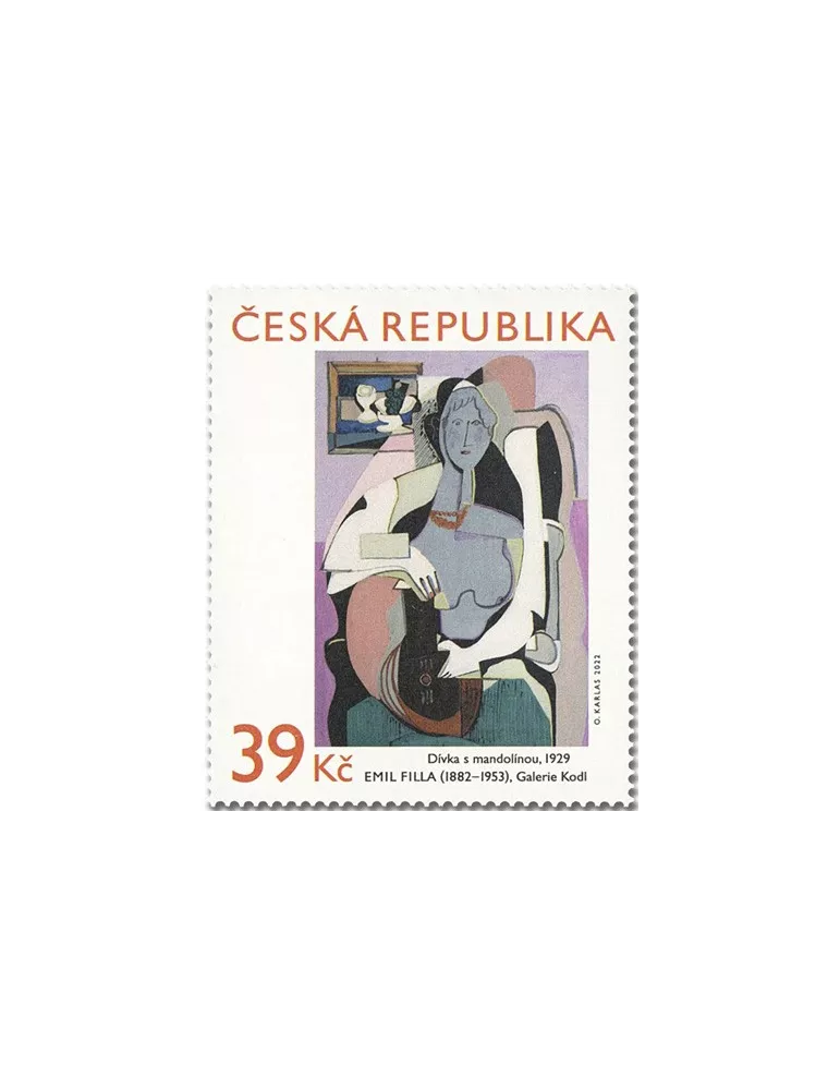 n° 1006 - Timbre TCHEQUE (REpublique) Poste