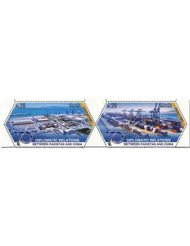 n° 1549/1550 - Timbre PAKISTAN Poste