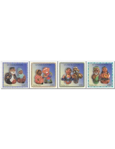 n° 1322/1325 - Timbre OUZBEKISTAN Poste