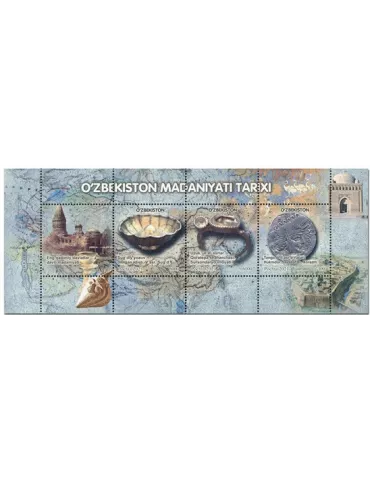 n° 1326/1328 - Timbre OUZBEKISTAN Poste