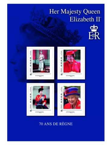 FRANCE : Collector Reine Elisabeth II