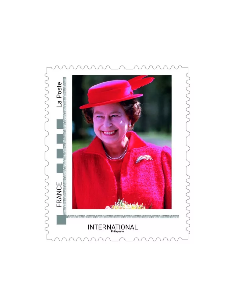 FRANCE : Collector Reine Elisabeth II