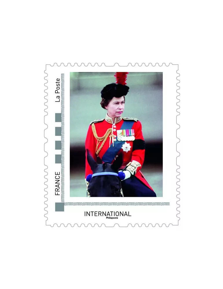 FRANCE : Collector Reine Elisabeth II