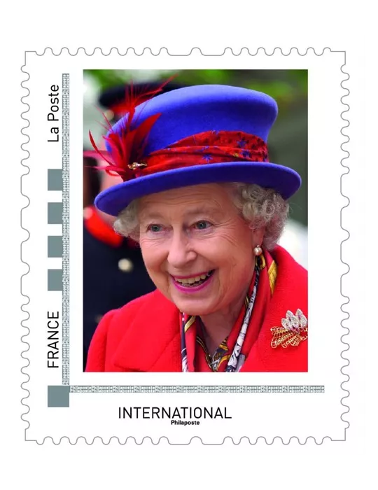 FRANCE : Collector Reine Elisabeth II