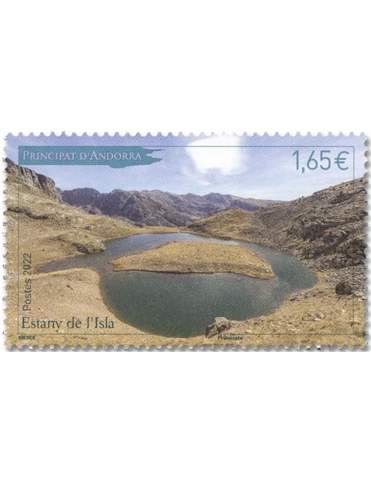 n° 877 - Timbre ANDORRE Poste