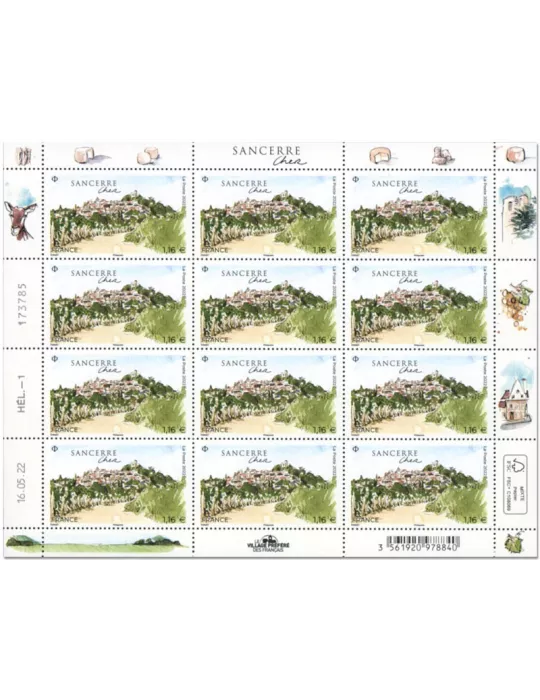 n° F70 - Timbre France Feuillets de France (n° 5611)