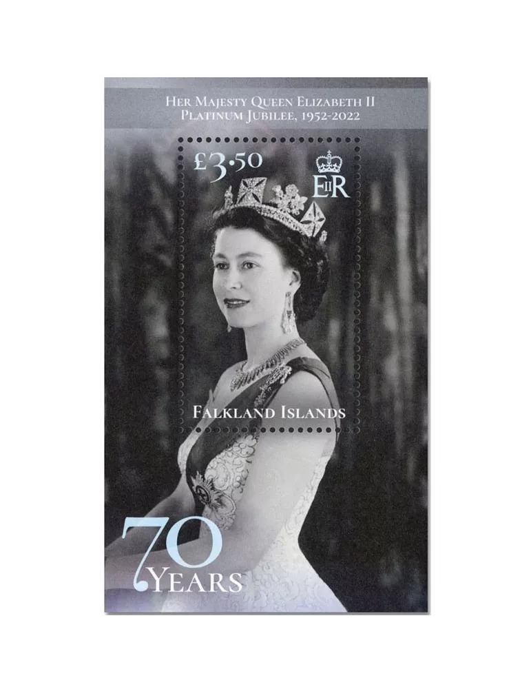n° 54 - Timbre FALKLAND Blocs et Feuillets
