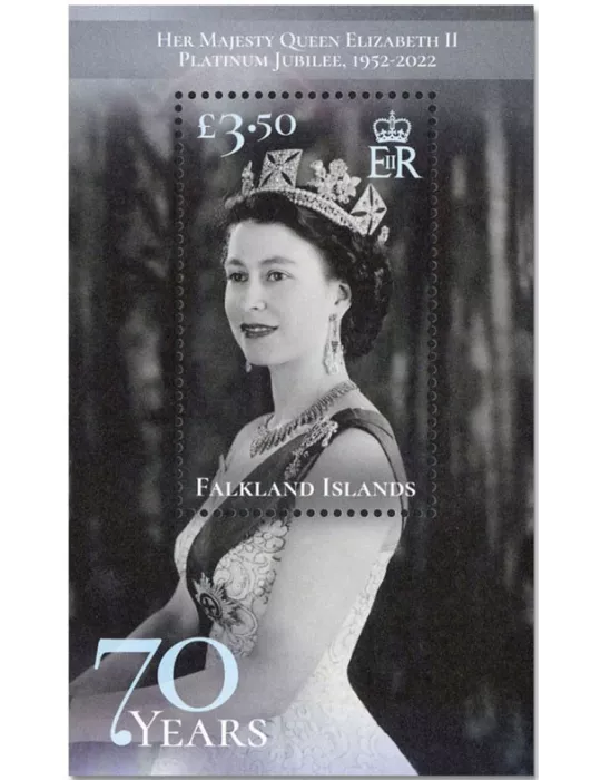 n° 54 - Timbre FALKLAND Blocs et Feuillets