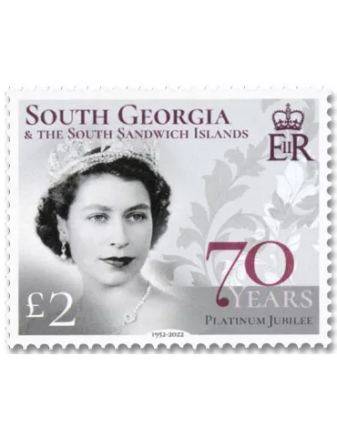 n° 784/785 - Timbre GEORGIE DU SUD Poste